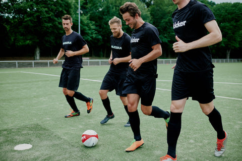Set antrenament fotbal kicker Edition, schemă de joc