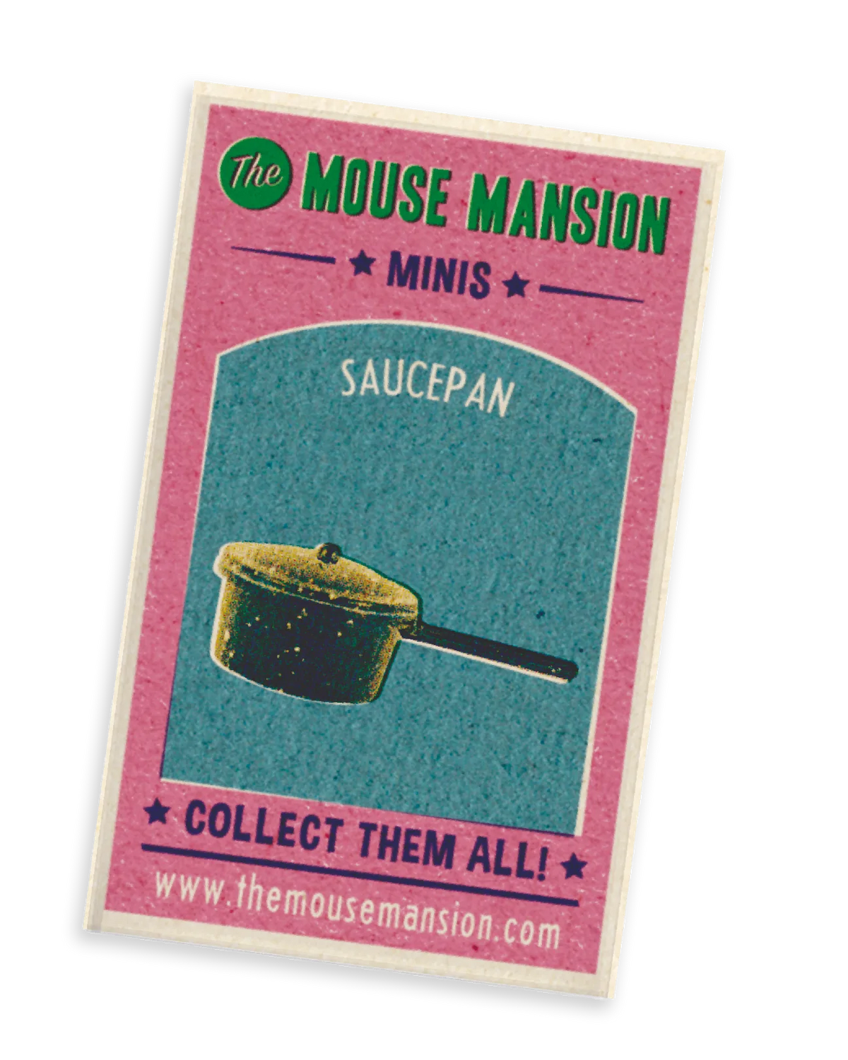 Miniaturi -Oală cu capac The Mouse Mansion