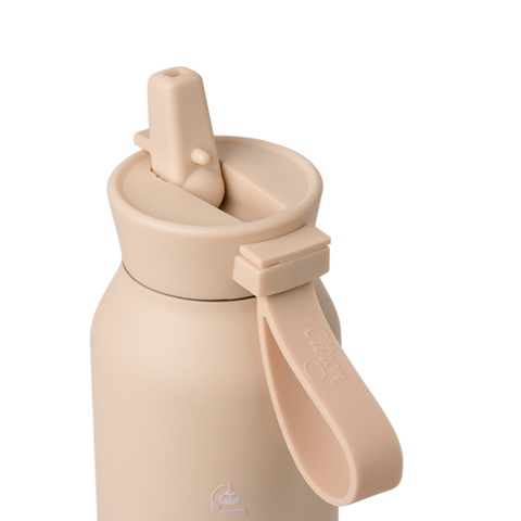 Set Citron Balerină Duo: Caserolă Prânz Mare cu 4 Compartimente + Termos Inox și Sticlă Termos 500ml