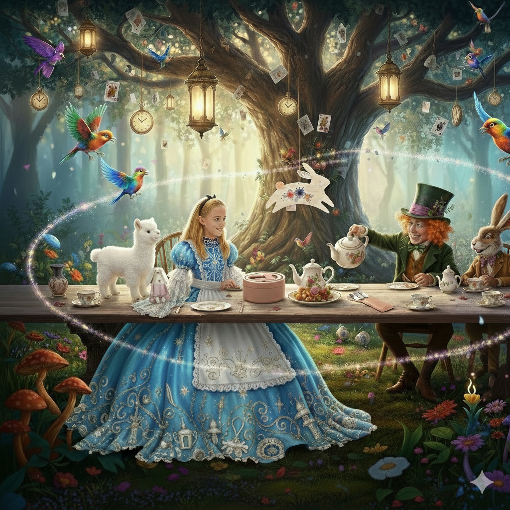Pachet Tematic Alice în Țara Minunilor – „Secretul celor doi Iepurași” 8-11 ani