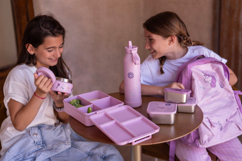Ghiozdan Copii Mediu Citron, Stormy Unicorn – Partenerul Perfect pentru Școală și Aventură!