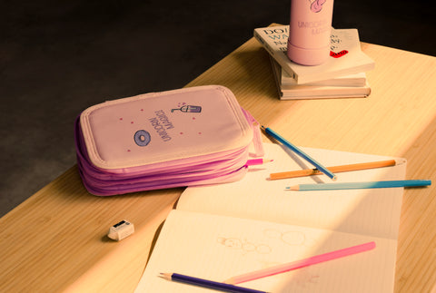 Set Citron Unicorn Back to School– Caserolă + Sticlă + Penar