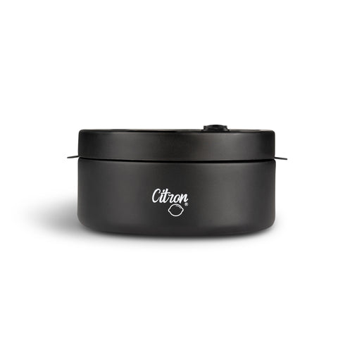Termos pentru Mâncare 400ml Negru – Două Feluri de Mâncare Diferite Într-un Singur Recipient