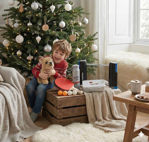 🎄Setul Cadou de Crăciun "Aventuri Active & Prieteni Noi", 5-10 ani