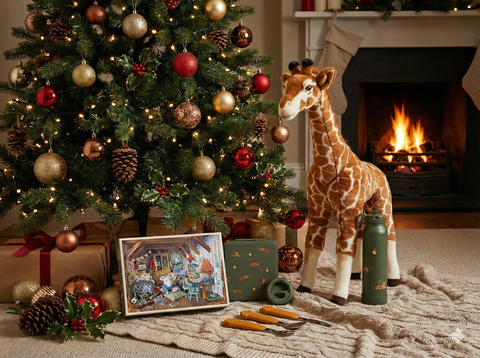 🎄Magia Crăciunului într-un Cadou Premium – Aventuri Sălbatice și Confort Cald🎁, 6-10 ani