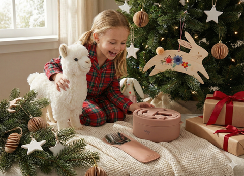 Set Cadou Premium "Magia Dimineții de Crăciun" – Colecția Scandinavian Joy, 7-10 ani