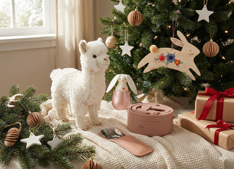 Set Cadou Premium "Magia Dimineții de Crăciun" – Colecția Scandinavian Joy, 7-10 ani