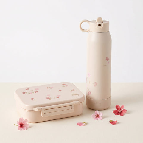 Set Citron Flori – Gustări & Hidratare