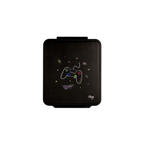 🎮 Set Complet pentru Prânz Citron "Gaming": Geantă Termoizolantă Pătrată și Cutie Grand cu 4 Compartimente
