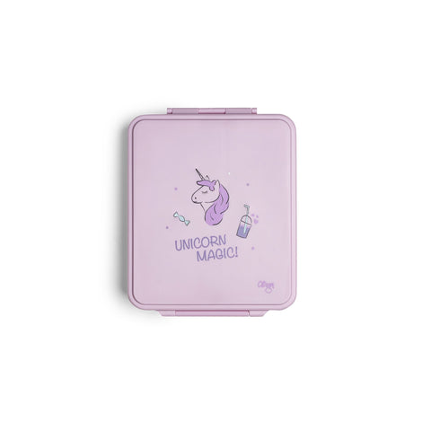 🦄 Set Complet Școală și Grădiniță Citron Unicorn Magic – Mâncare Caldă, Gustări Reci și Hidratare 350 ml | Roz