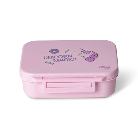 Set Citron Unicorn Back to School– Caserolă + Sticlă + Penar