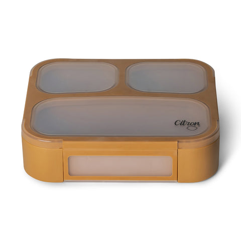 Set Citron Caramel – Prânz & Hidratare pentru Școală, Birou sau Drum