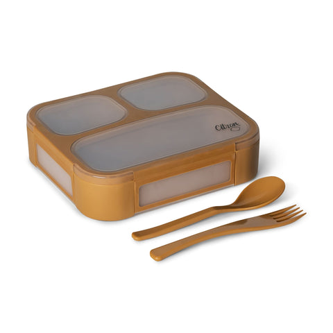 Set Citron Caramel – Prânz & Hidratare pentru Școală, Birou sau Drum