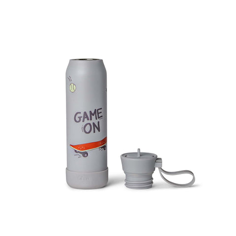 Set Citron Cool Kid – School & Snack: Ghiozdan + 3 Caserole Inox + Sticlă Termos 350 ml