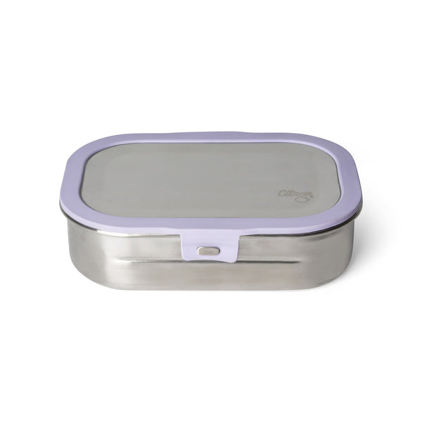 Caserolă Inox Citron Mov, 1,3 L – 2 Compartimente, Compatibilă cu Microundele