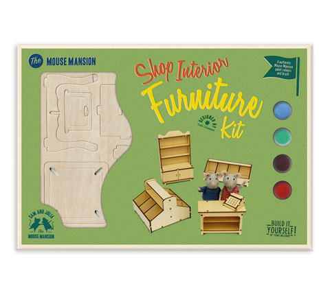 FREE GIFT | Kit mobilier magazin, 28.1 x 19.6 x 2.6 cm