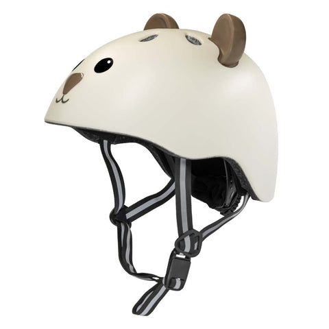 Cască protectie pentru copii Hudora Beary, mocha, mărimea 48-52 cm