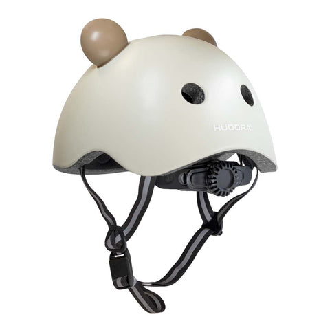 Cască protectie pentru copii Hudora Beary, mocha, mărimea 48-52 cm