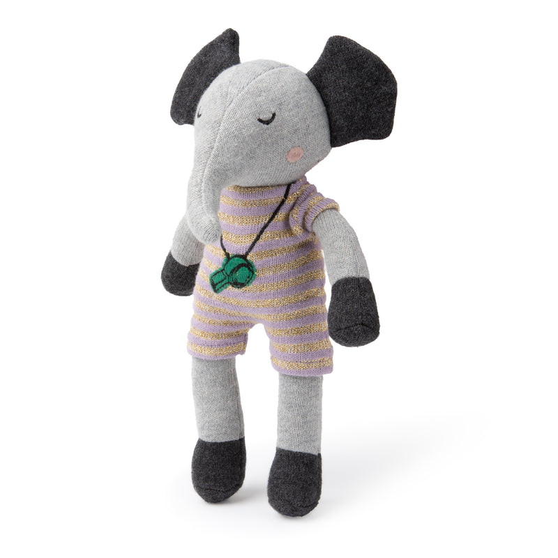 Elefantul Elliot bumbac organic- 25 cm
