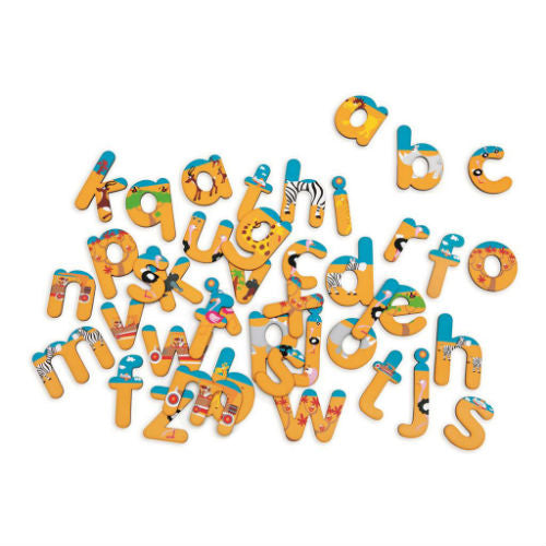 Set magnetic alfabet SAFARI, 60 de litere