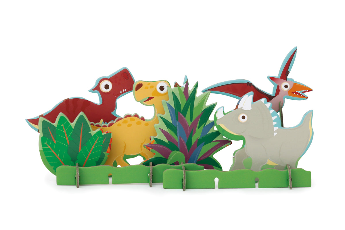 Puzzle 3D Dinozaurii
