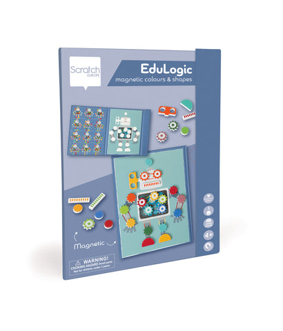 Joc Edu-logic Forme și culori magnetice