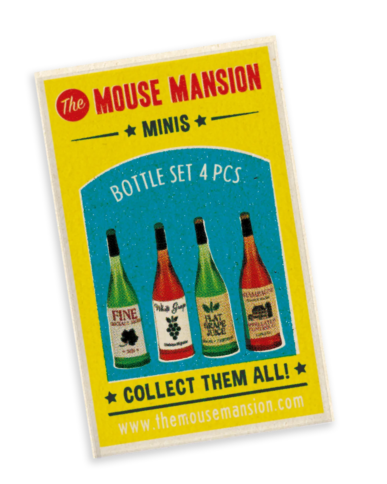Miniaturi - Set Sticle The Mouse Mansion
