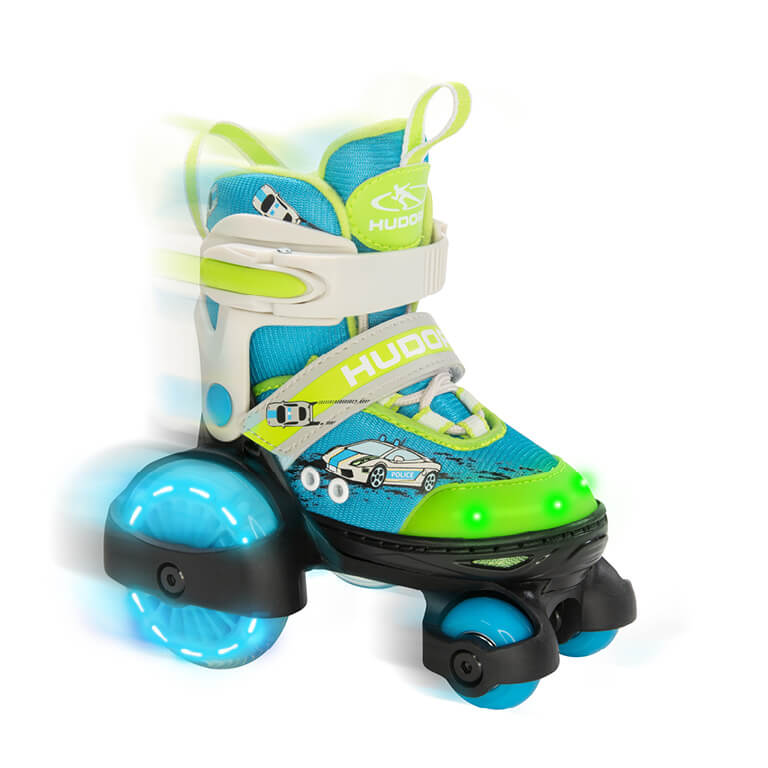 Patine cu rotile Police cu LED marimi reglabile 30-33