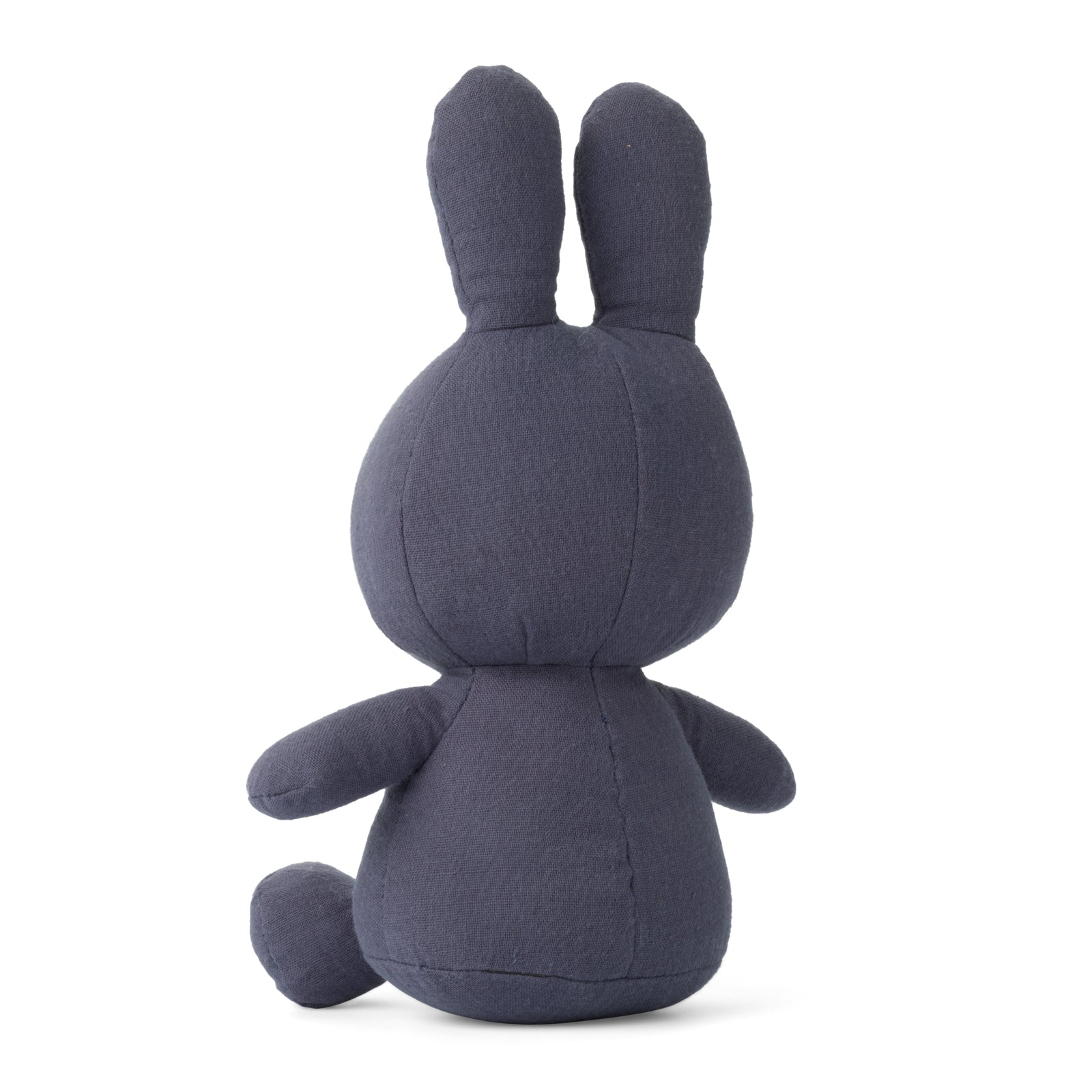 Miffy sitting muselină indigo, 23 cm