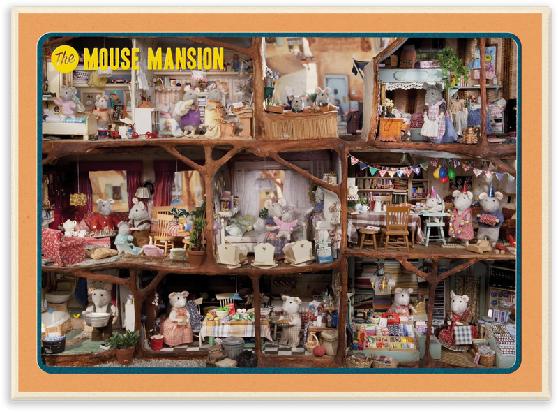 Puzzle "The Mouse Mansion" - Provocarea de 1000 de Piese