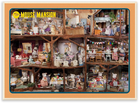 Puzzle The Mouse Mansion - 1000 piese