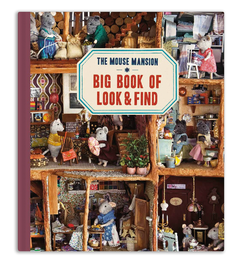 Cartea "Caută și Găsește" (Look and Find) - O Călătorie Vizuală în Lumea The Mouse Mansion