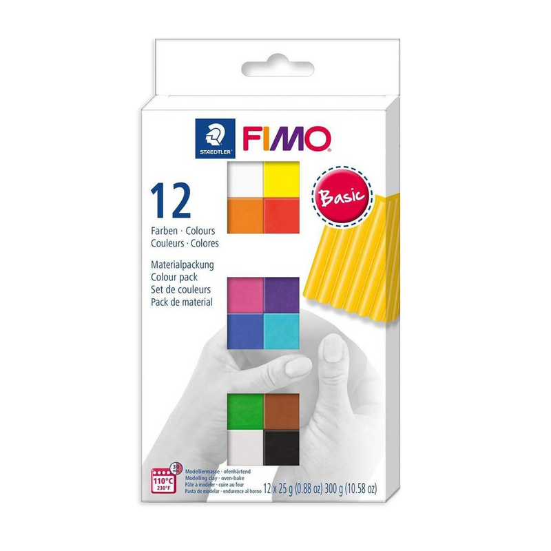 Lut Fimo, 12 culori