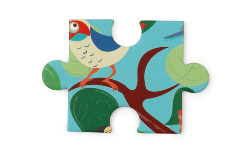 Puzzle copac cu păsărele, 50 piese