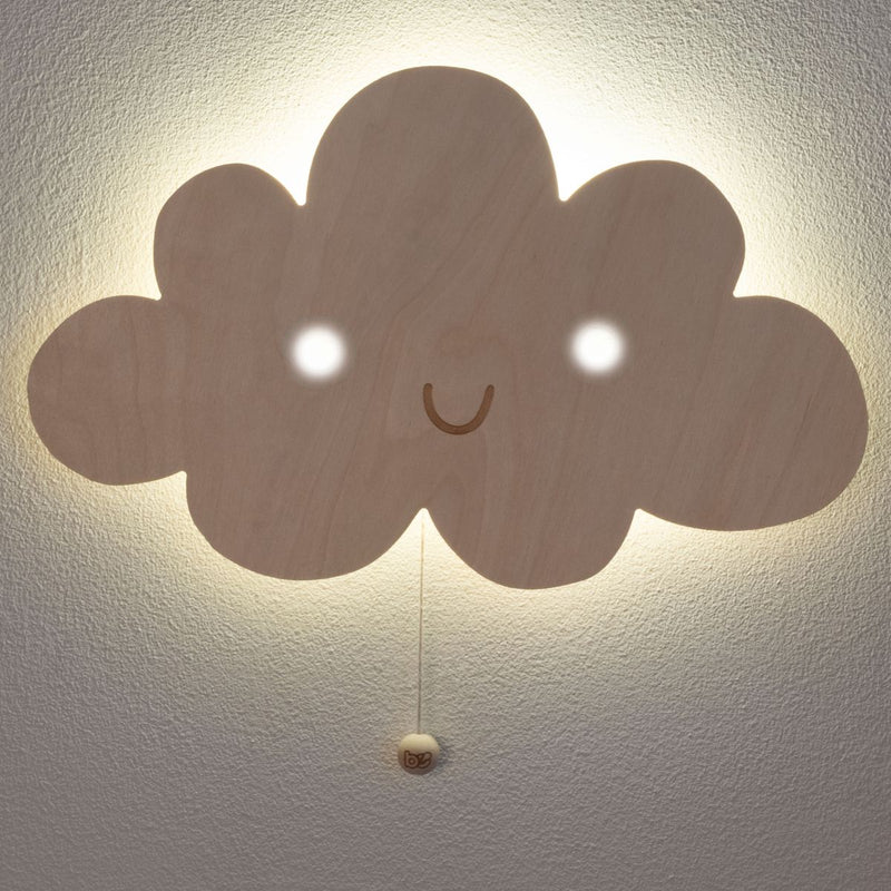 Lampa de perete pentru camera copilului în formă de nor